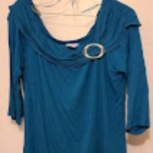 Teal Blouse